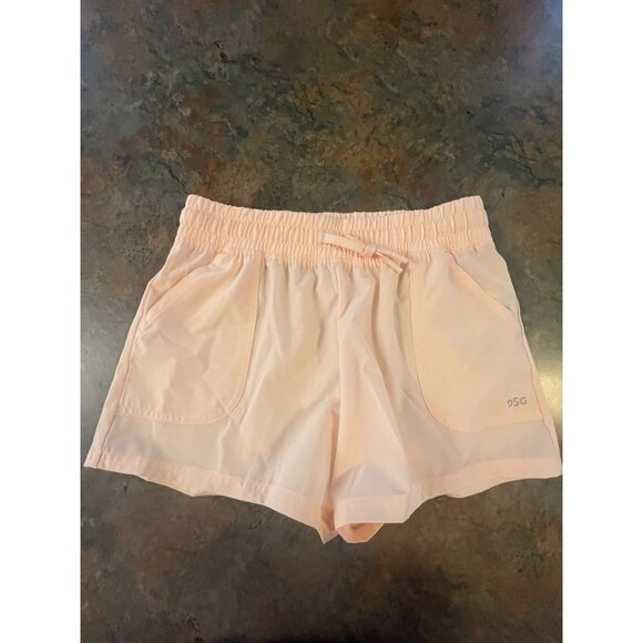 DSG Girls Mid Rise Fashion Short‎ Peach Milk Large - Picture 1 of 9